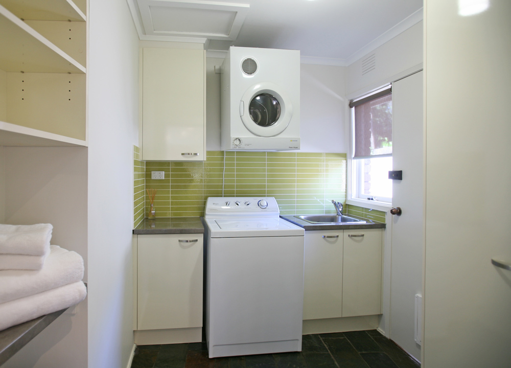 Laundry renovation<br>green with envy