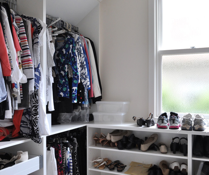 Wardrobe renovation<br>oodles of space