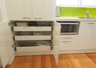 Blum Inner Drawers-Panasonic Micro Wave-Better Storage