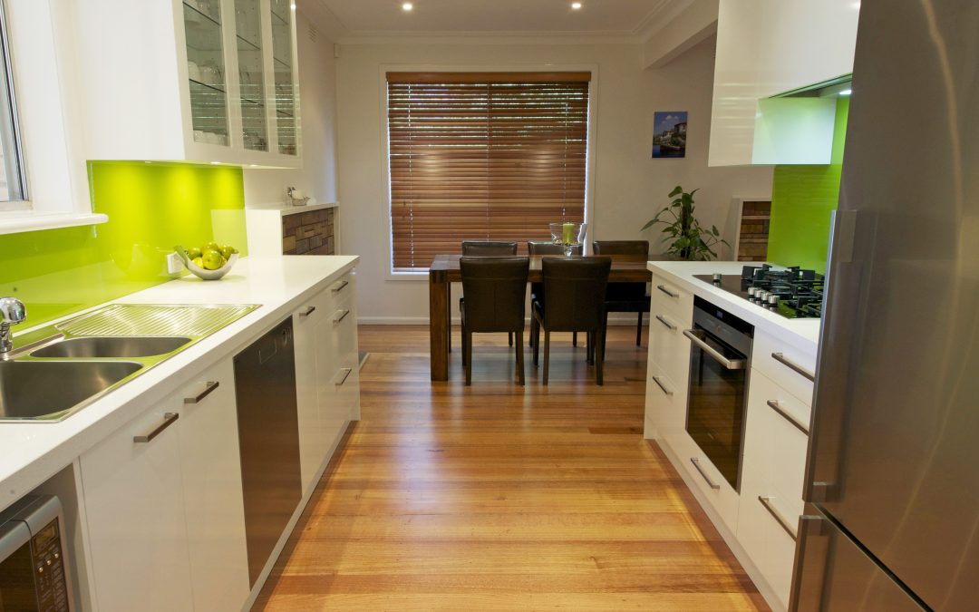 Kitchen renovationWhite and fizzy lime